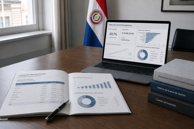Diagrama de flujo de información financiera pública en el sistema de administración del Estado